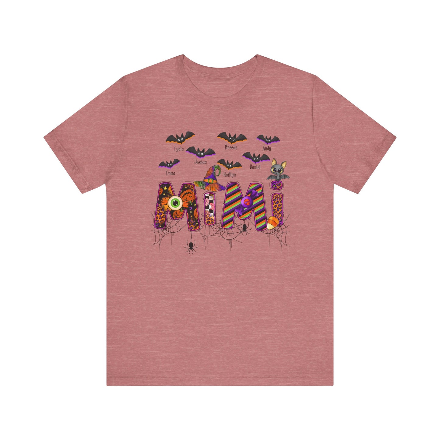 Spooky Season Customized Kid's Name Shirt, Gift for Mom & Grandma, Halloween Themed Tee