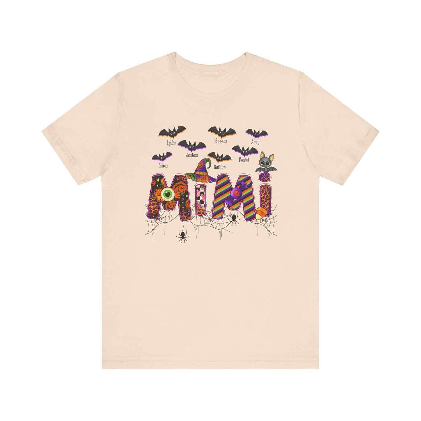 Spooky Season Customized Kid's Name Shirt, Gift for Mom & Grandma, Halloween Themed Tee
