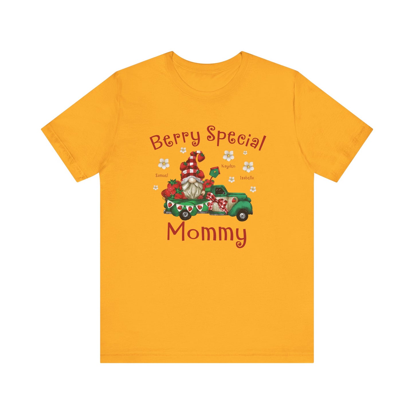 Berry Special Mommy & Grandma Tee, Family Holiday Shirt, Christmas Gift for Mom & Grandma