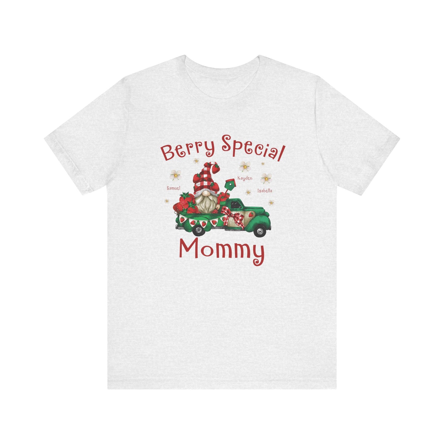 Berry Special Mommy & Grandma Tee, Family Holiday Shirt, Christmas Gift for Mom & Grandma