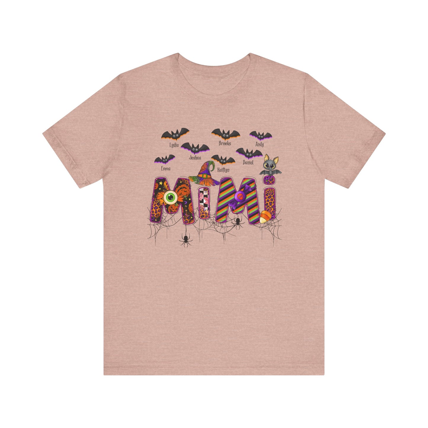 Spooky Season Customized Kid's Name Shirt, Gift for Mom & Grandma, Halloween Themed Tee