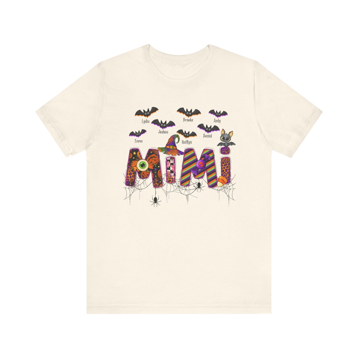 Spooky Season Customized Kid's Name Shirt, Gift for Mom & Grandma, Halloween Themed Tee