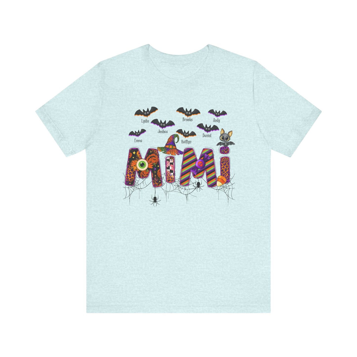 Spooky Season Customized Kid's Name Shirt, Gift for Mom & Grandma, Halloween Themed Tee