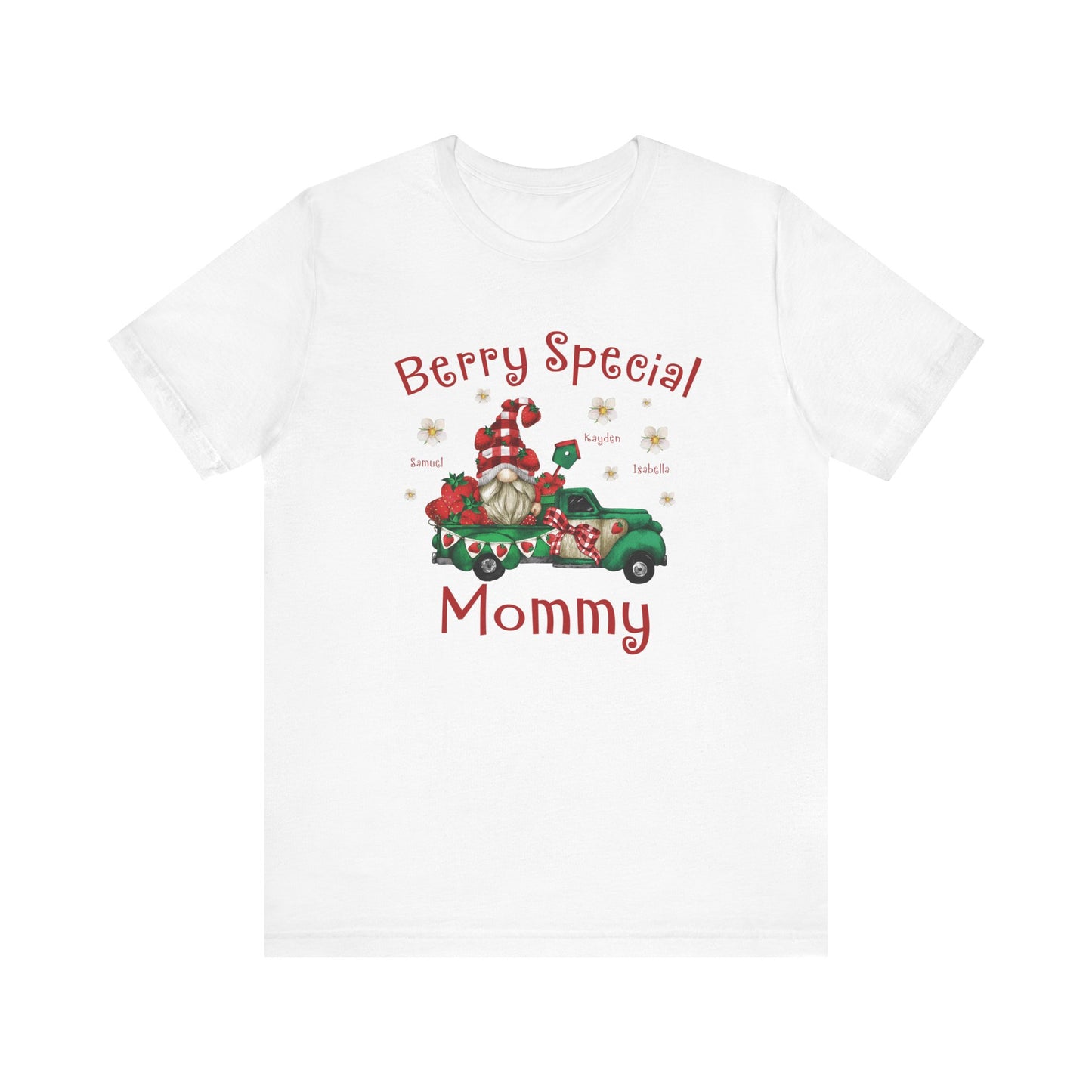 Berry Special Mommy & Grandma Tee, Family Holiday Shirt, Christmas Gift for Mom & Grandma