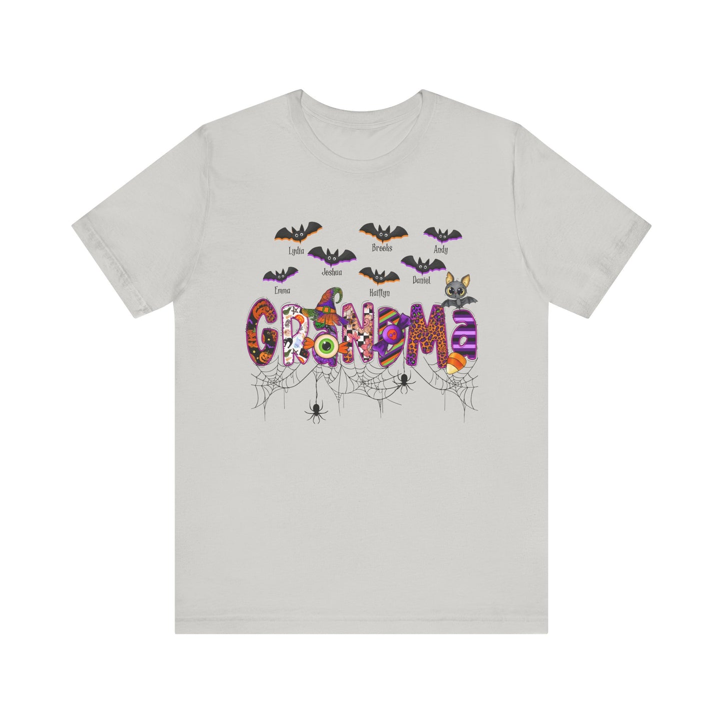 Spooky Season Customized Kid's Name Shirt, Gift for Mom & Grandma, Halloween Themed Tee
