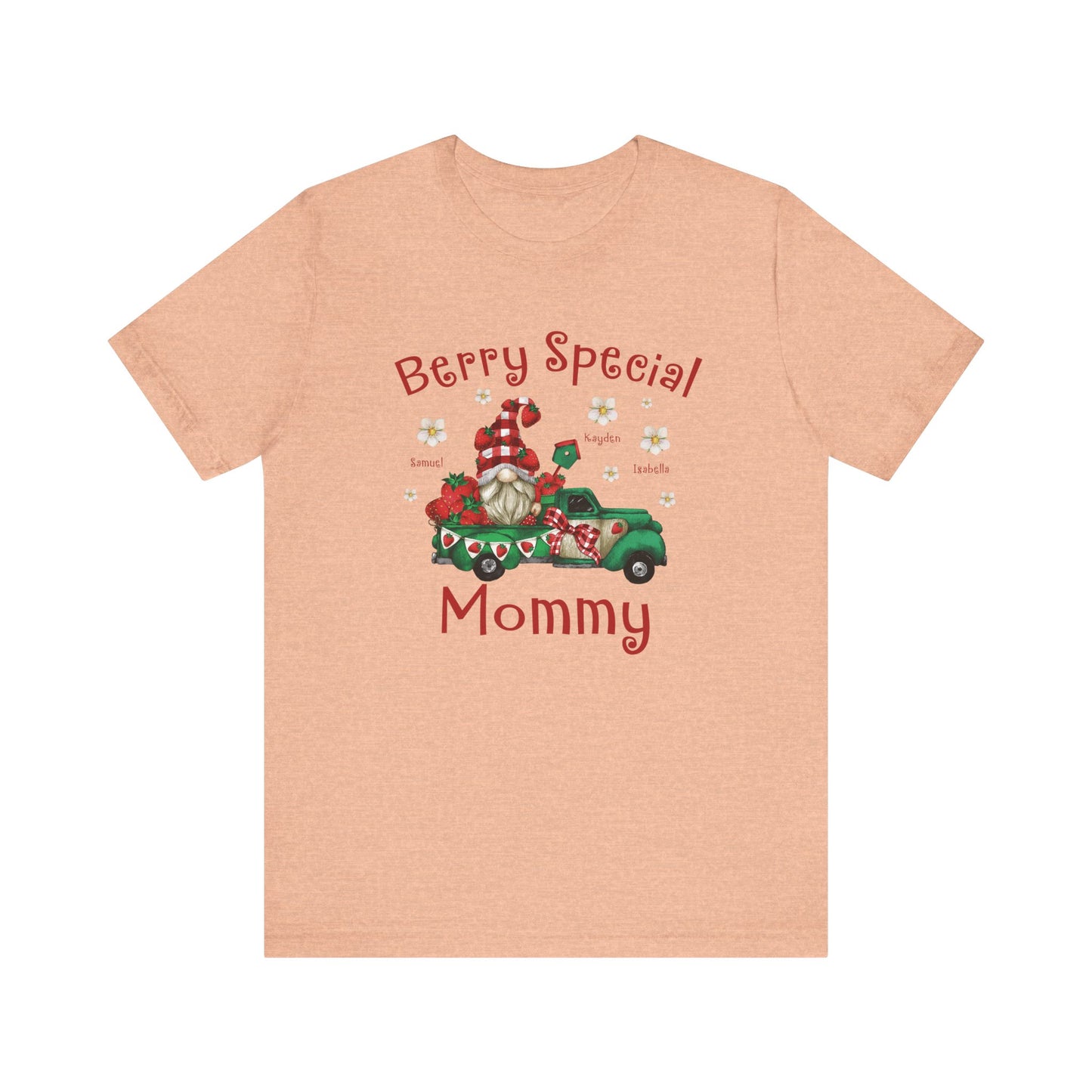 Berry Special Mommy & Grandma Tee, Family Holiday Shirt, Christmas Gift for Mom & Grandma