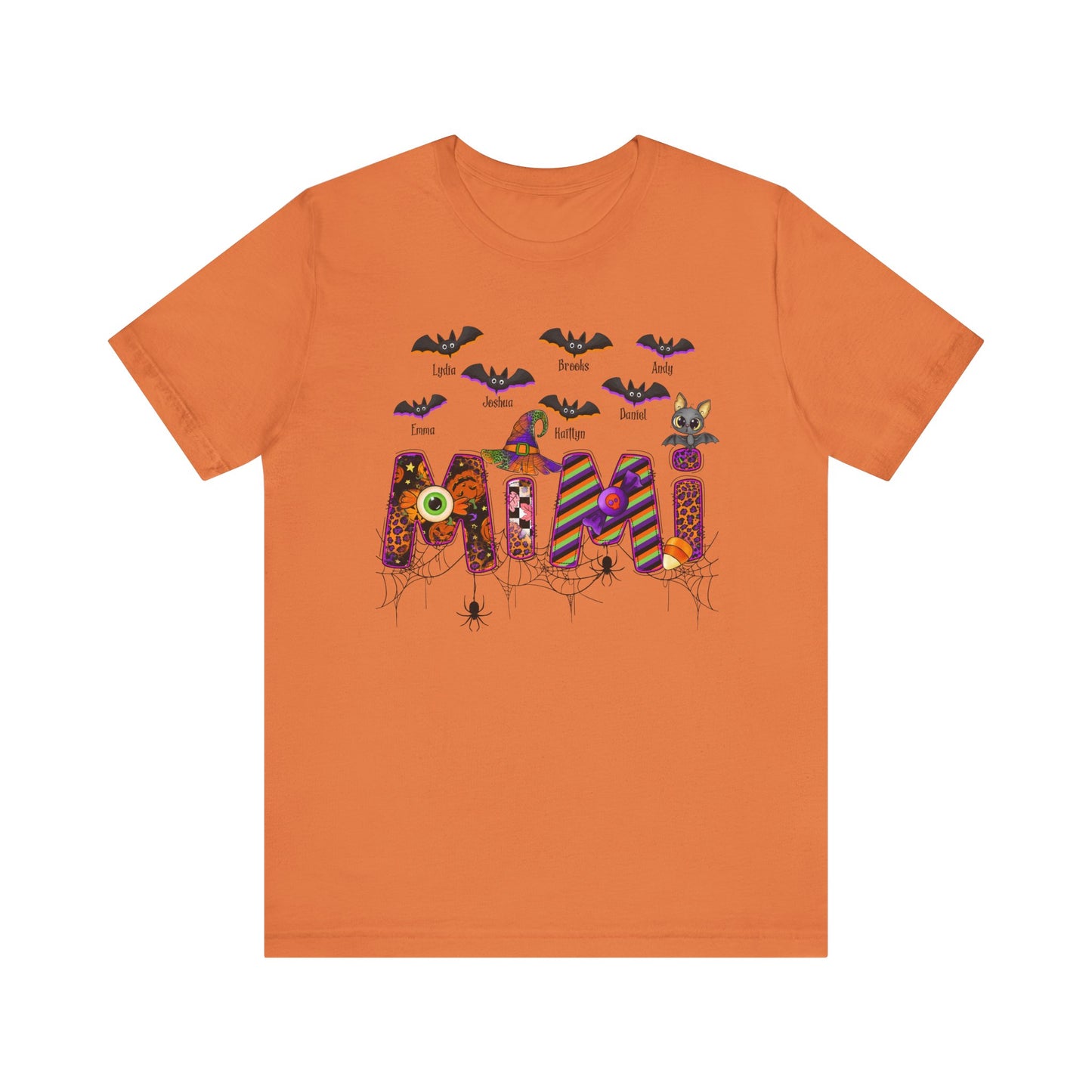 Spooky Season Customized Kid's Name Shirt, Gift for Mom & Grandma, Halloween Themed Tee