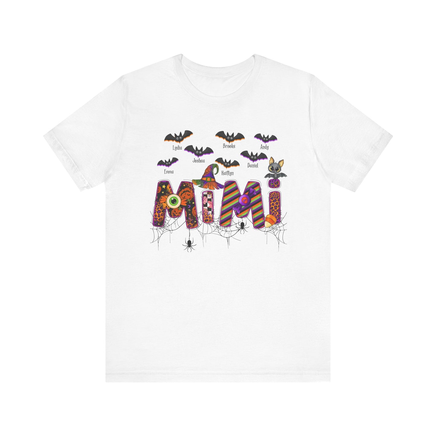 Spooky Season Customized Kid's Name Shirt, Gift for Mom & Grandma, Halloween Themed Tee