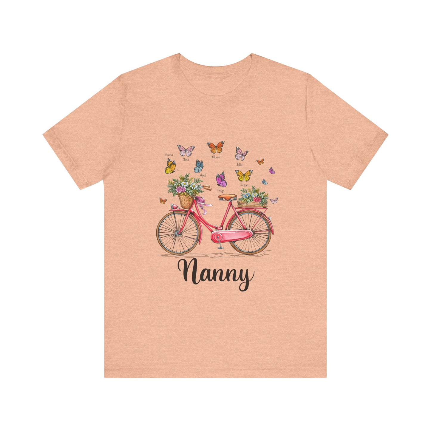 Grandma's Joyful T-shirt - Perfect Gift for Mom & Grandmothers, Mother's Day, Birthday, Floral Design, Casual Wear, Family Gatherings