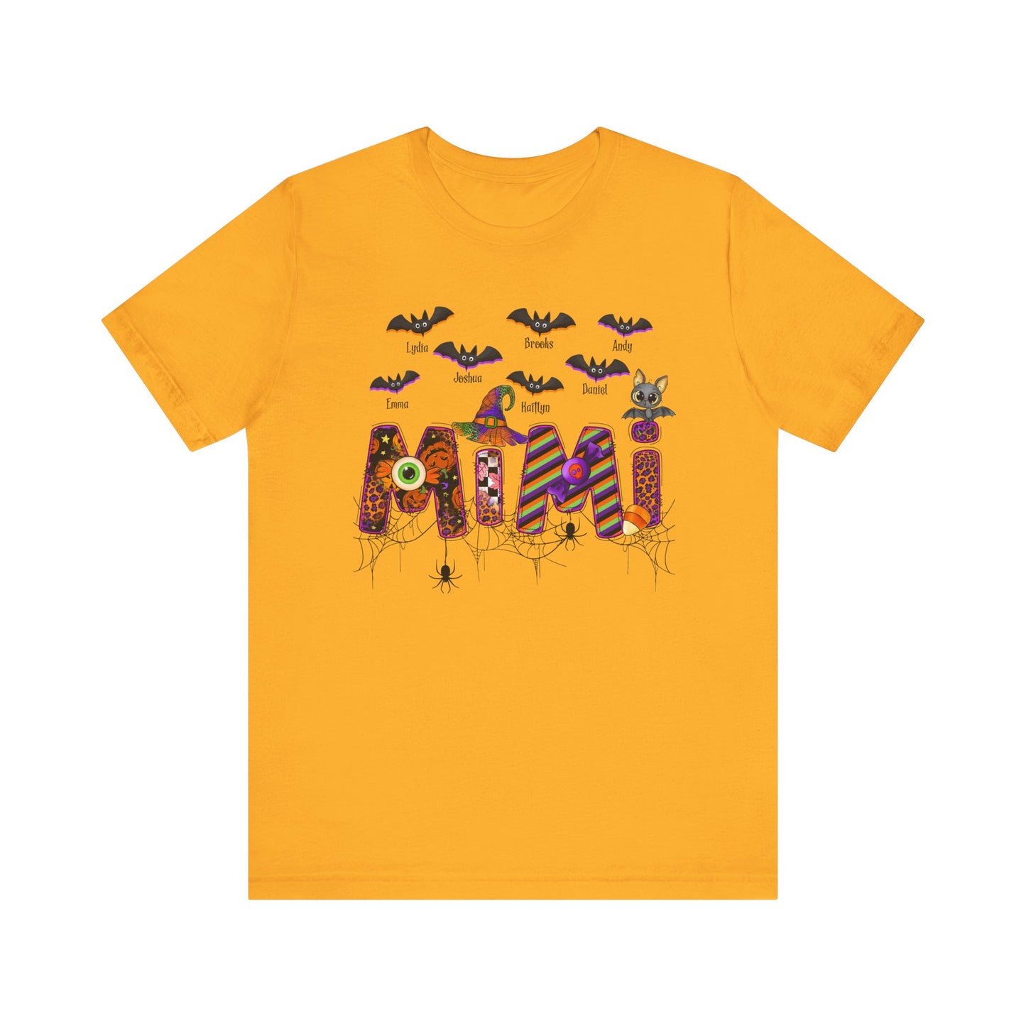 Spooky Season Customized Kid's Name Shirt, Gift for Mom & Grandma, Halloween Themed Tee