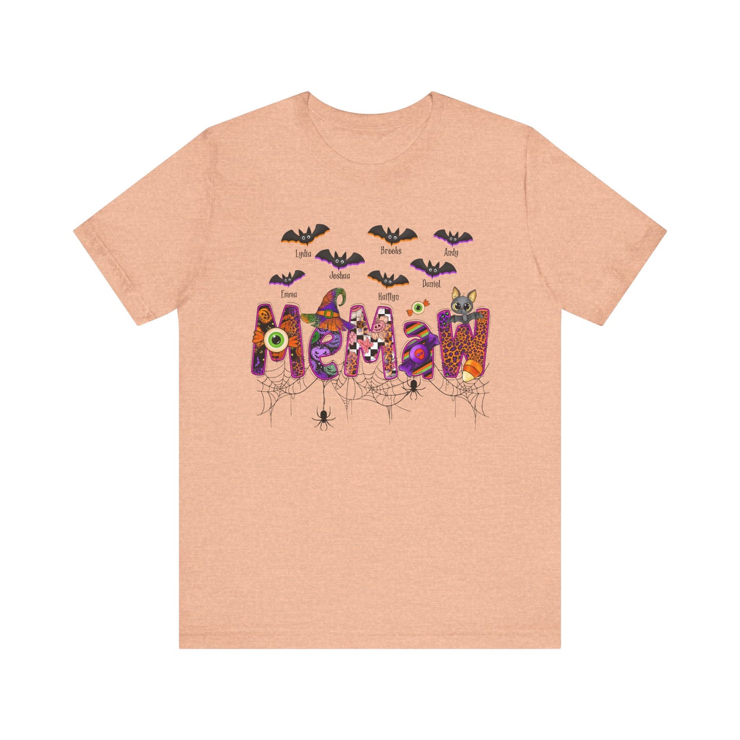 Spooky Season Customized Kid's Name Shirt, Gift for Mom & Grandma, Halloween Themed Tee