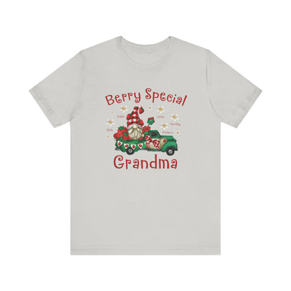 Berry Special Mommy & Grandma Tee, Family Holiday Shirt, Christmas Gift for Mom & Grandma