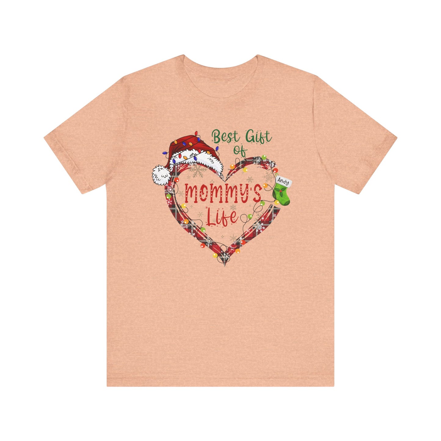 Grandma's Life Christmas Tee - "Best Gifts of Grandma's Life" Holiday Heart Shirt