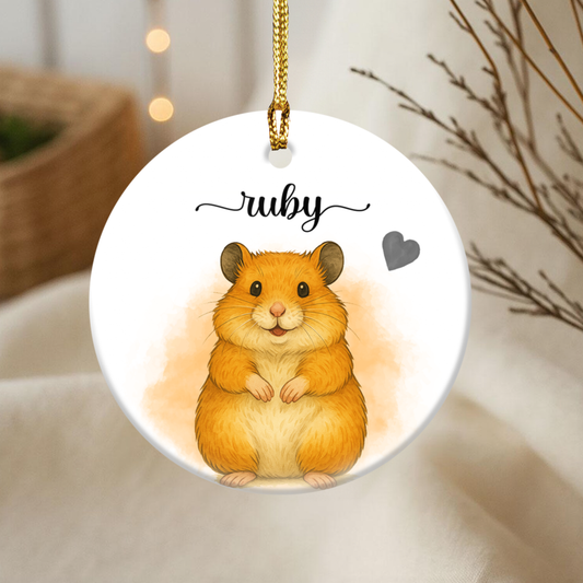 Personalized Pet Ceramic Ornament, Custom Dog Decor, Unique Holiday Gift, Home Decoration, Pet Memorial, Dog Lover Gift