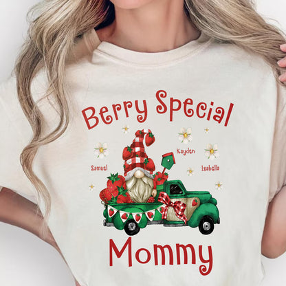 Berry Special Mommy & Grandma Tee, Family Holiday Shirt, Christmas Gift for Mom & Grandma