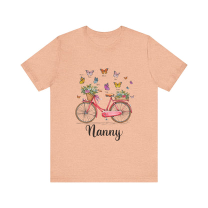 Grandma's Joyful T-shirt - Perfect Gift for Mom & Grandmothers, Mother's Day, Birthday, Floral Design, Casual Wear, Family Gatherings