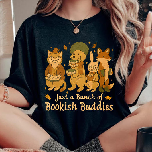 Just A Bunch Of Bookist Buddies Classic T-shirt, Autumn Outfit
