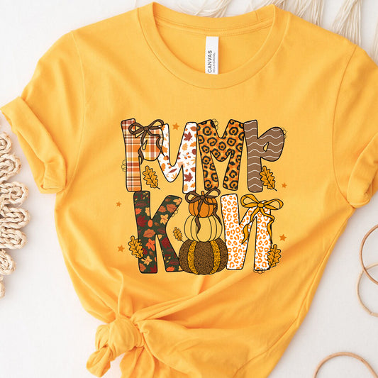 Fall Season Pumpkin Classic T-shirt, Cozy Vibe Aesthetic
